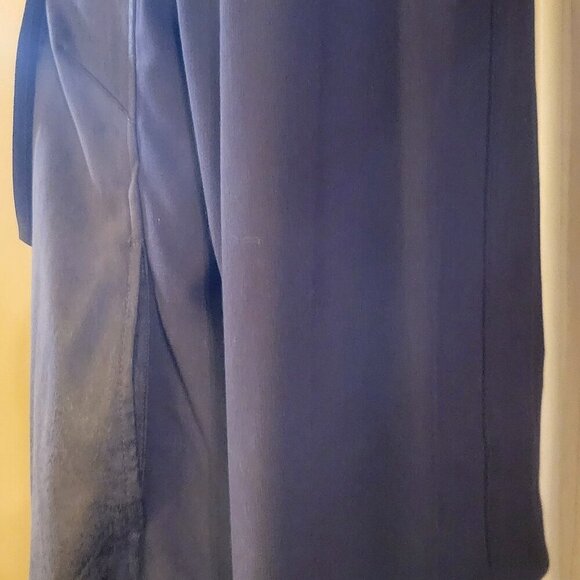 Women's Brown Dual Fabric - Open Draped Front Light Jacket - Picture 3 of 7